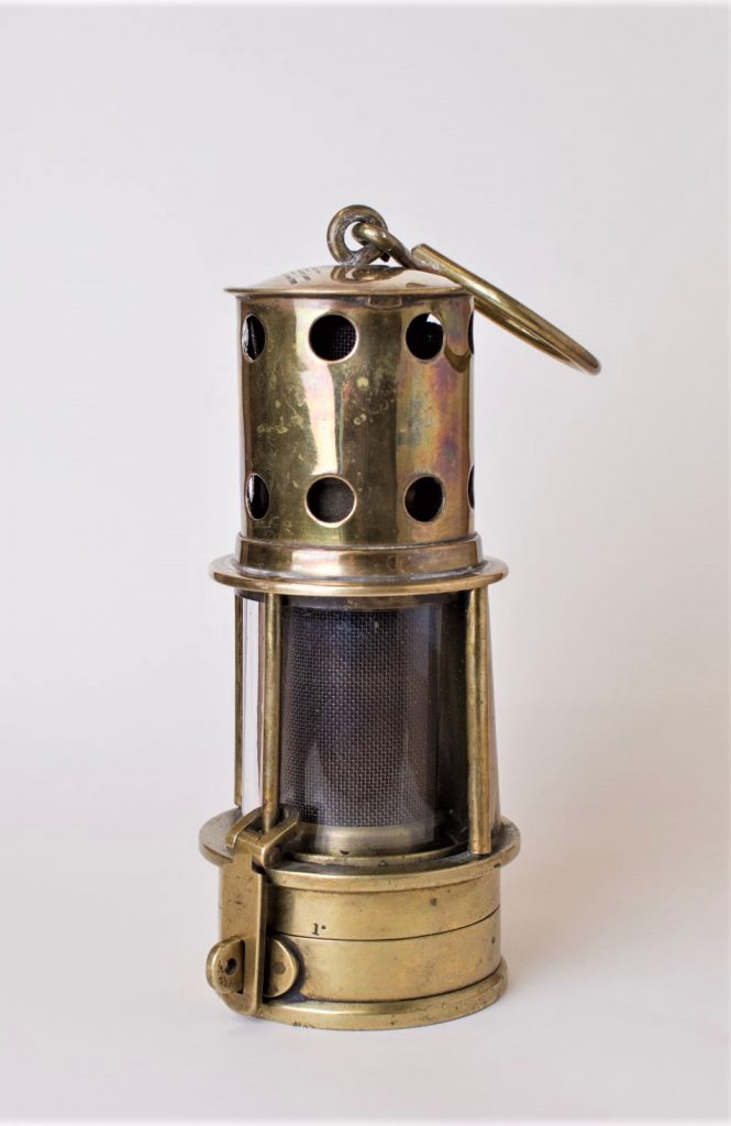 Patterson Patent Flame-Safety Lamp