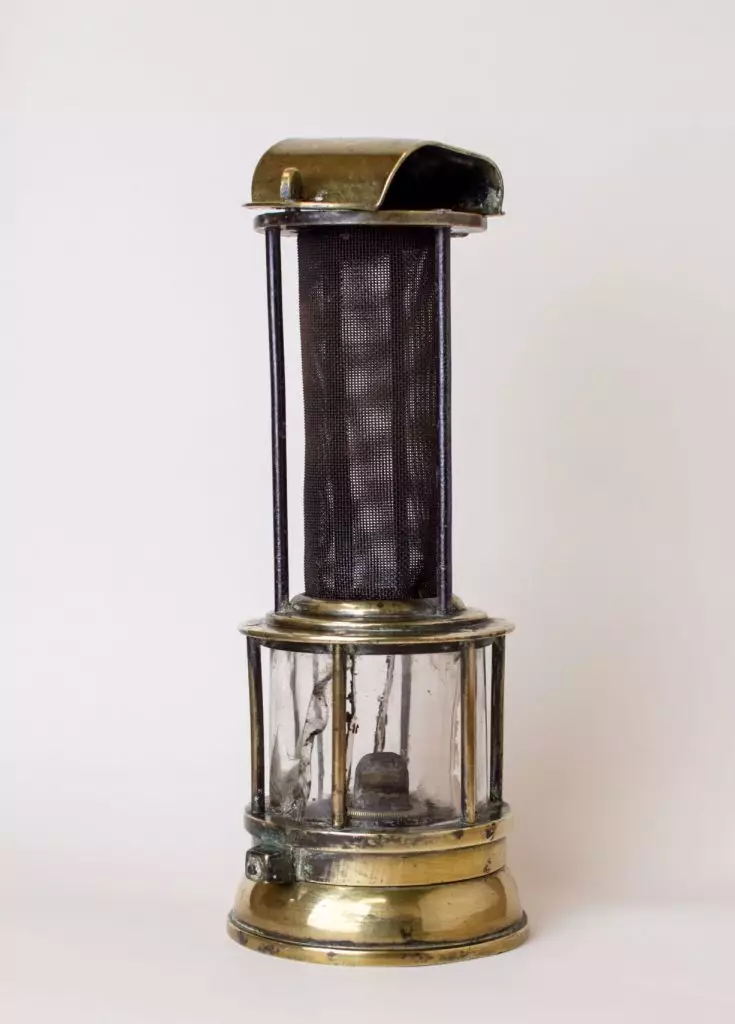 Clanny Flame-Safety Lamp by H. Watson Clanny Flame-Safety Lamp by H. Watson