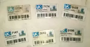Kellingley Colliery Keycards