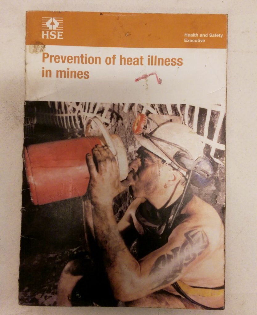 Prevention of Heat Illness in Mines Booklet