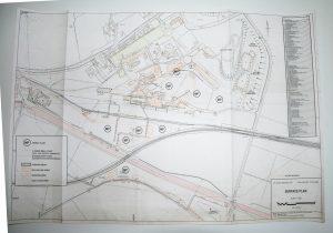 Plan of Kellingley colliery