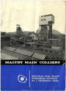 Booklet for Maltby Main Colliery