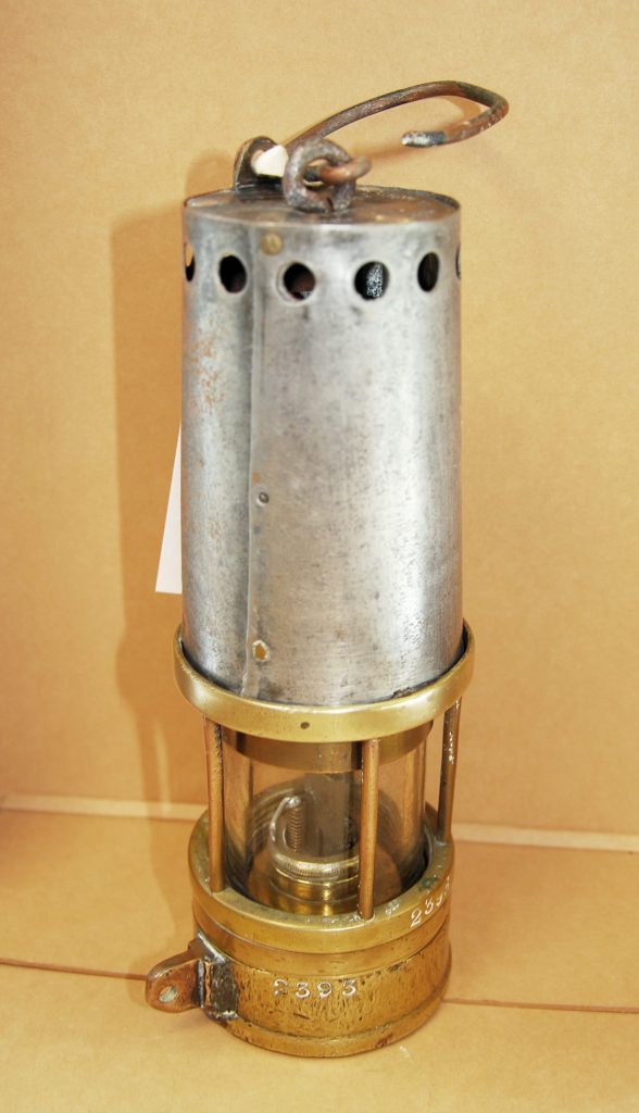 Johnson, Clapham and Morris Deflector Flame-Safety Lamp
