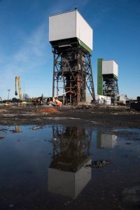 Kellingly headgear before demolition.