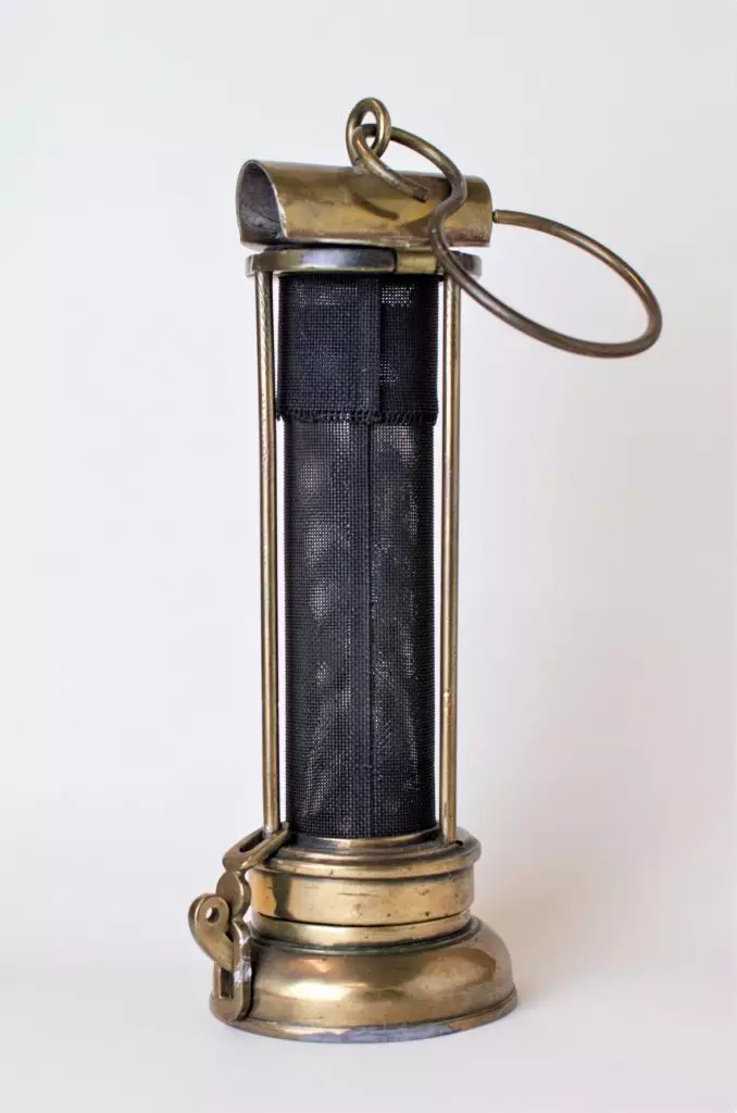 Davy Flame-Safety Lamp by Ellis Davy Flame-Safety Lamp by Ellis