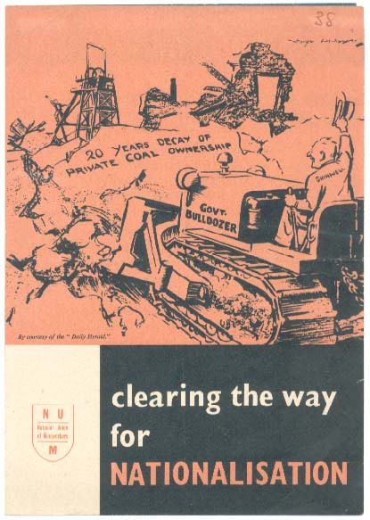 Clearing the Way for Nationalisation Pamphlet