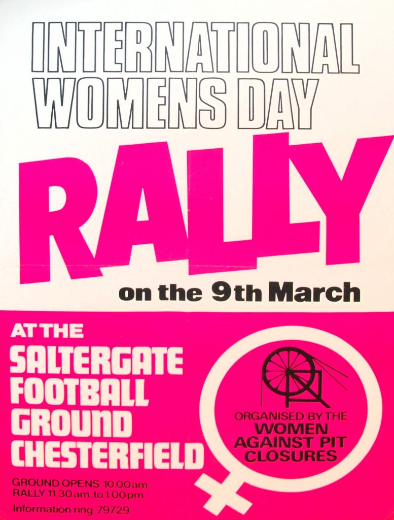 International Womens Day Rally Poster