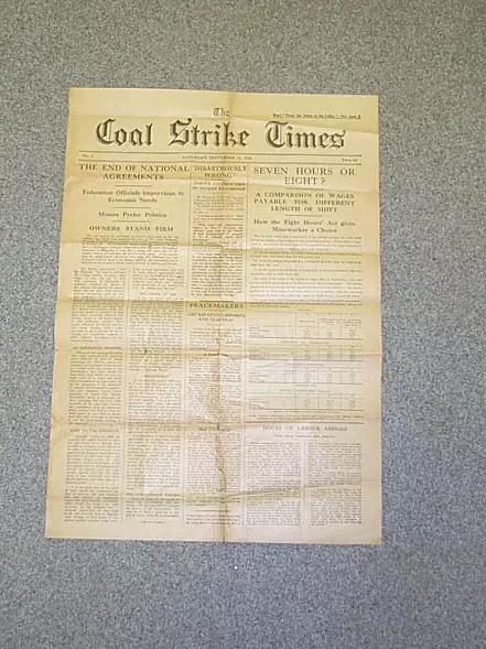 The Coal Strike Times The Coal Strike Times