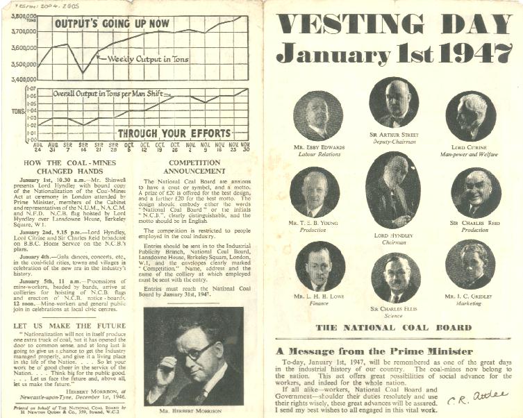 Vesting Day Leaflet