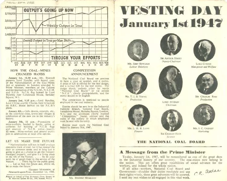Vesting Day Leaflet Vesting Day Leaflet