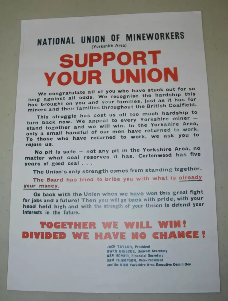 Support Your Union Poster Support Your Union Poster