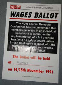 NUM Ballot Poster