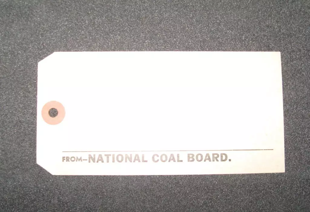 National Coal Board Label National Coal Board Label