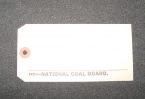 National Coal Board Label