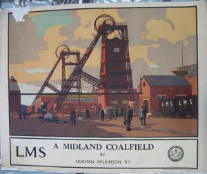 A Midland Colliery Railway Poster