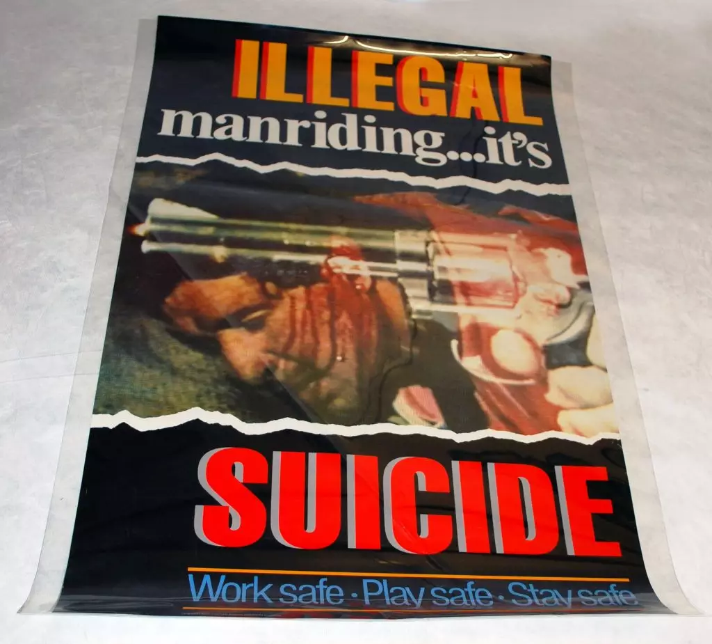 Manriding Safety Poster Manriding Safety Poster
