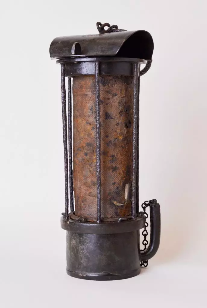 Stephenson Flame-Safety Lamp by R. Watson Stephenson Flame-Safety Lamp by R. Watson