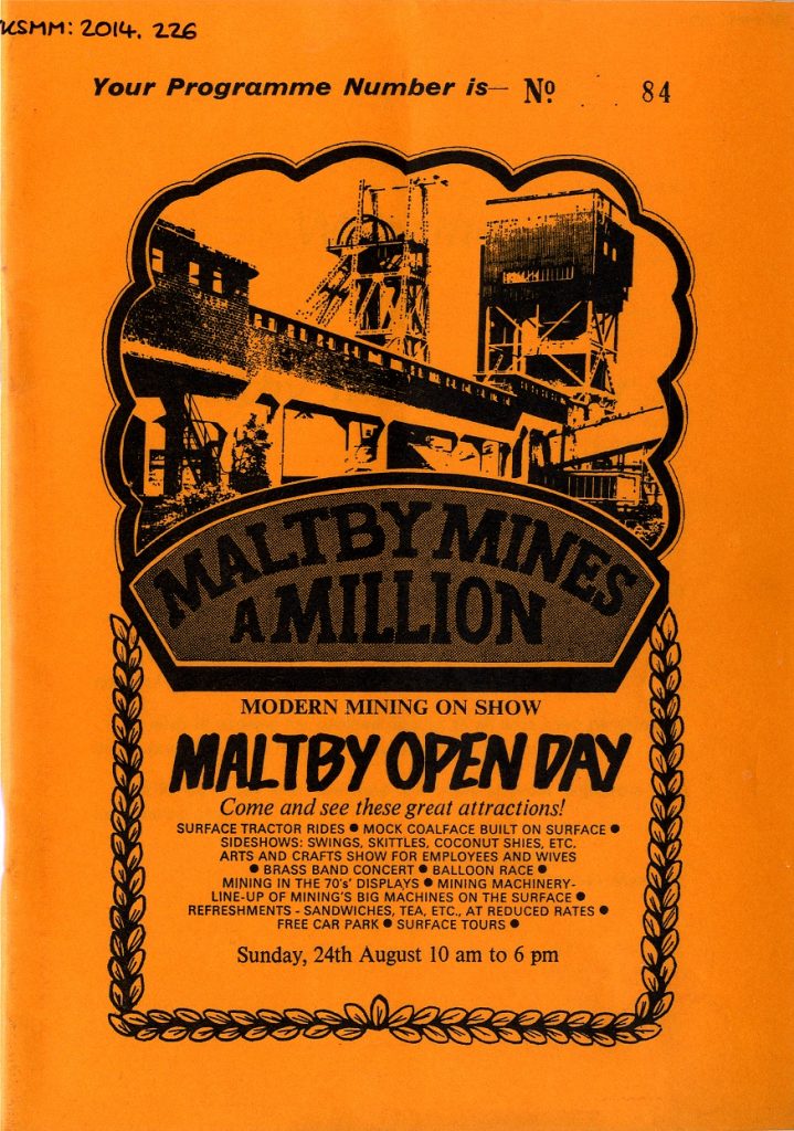 Open Day at Maltby Main Colliery