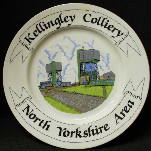 Kellingley Colliery Plate