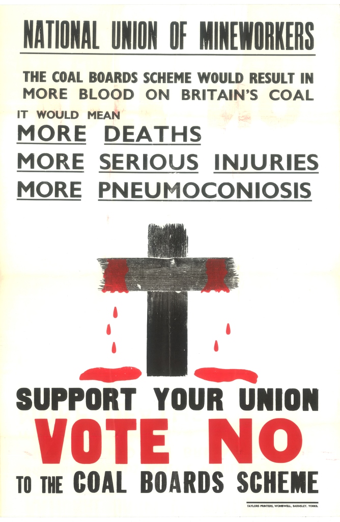Poster for NUM to Vote No