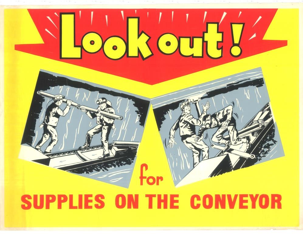 Conveyer Safety Poster