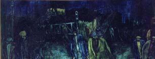 The Crossing (Colliery at Night)