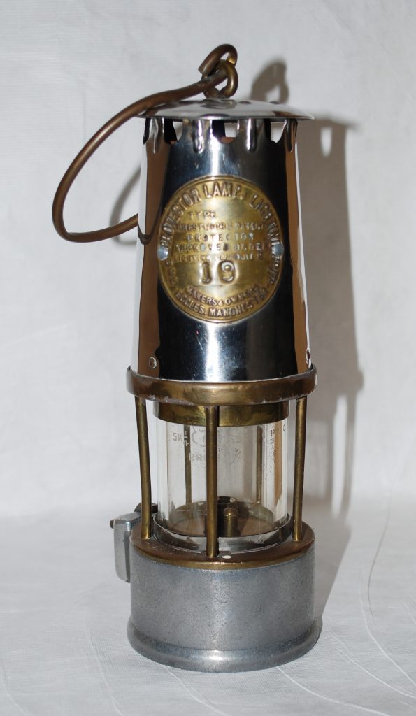Protector Prestwich Patent Flame-Safety Lamp