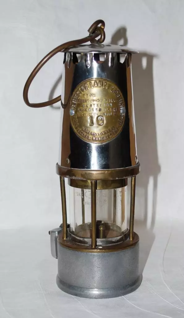 Protector Prestwich Patent Flame-Safety Lamp Protector Prestwich Patent Flame-Safety Lamp