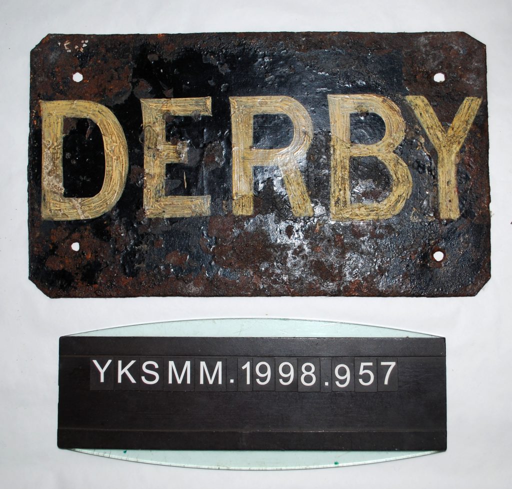 Pit Pony Nameplate