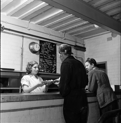 Image of Workers at a Canteen