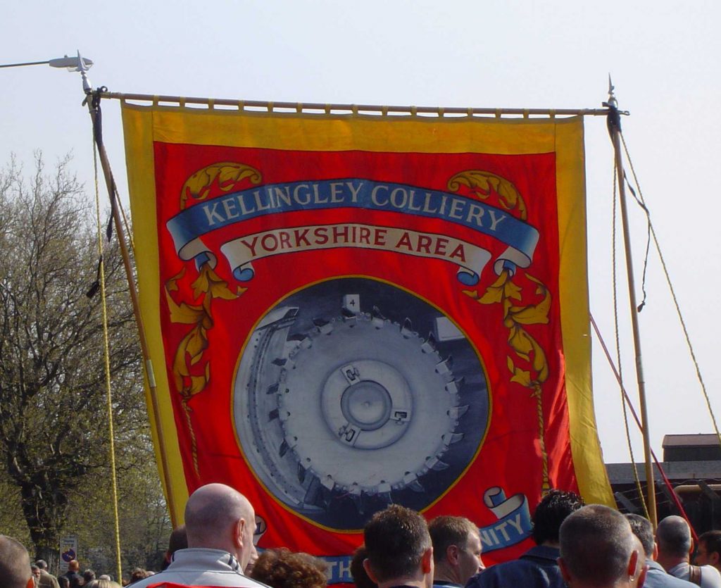 Kellingley Banner at Barnsley Miners’ Gala