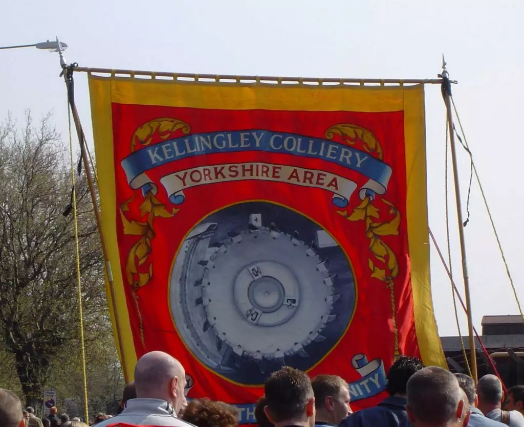 Kellingley Banner at Barnsley Miners’ Gala Kellingley Banner at Barnsley Miners’ Gala