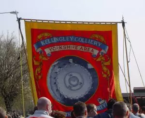 Kellingley Banner at Barnsley Miners’ Gala Kellingley Banner at Barnsley Miners’ Gala