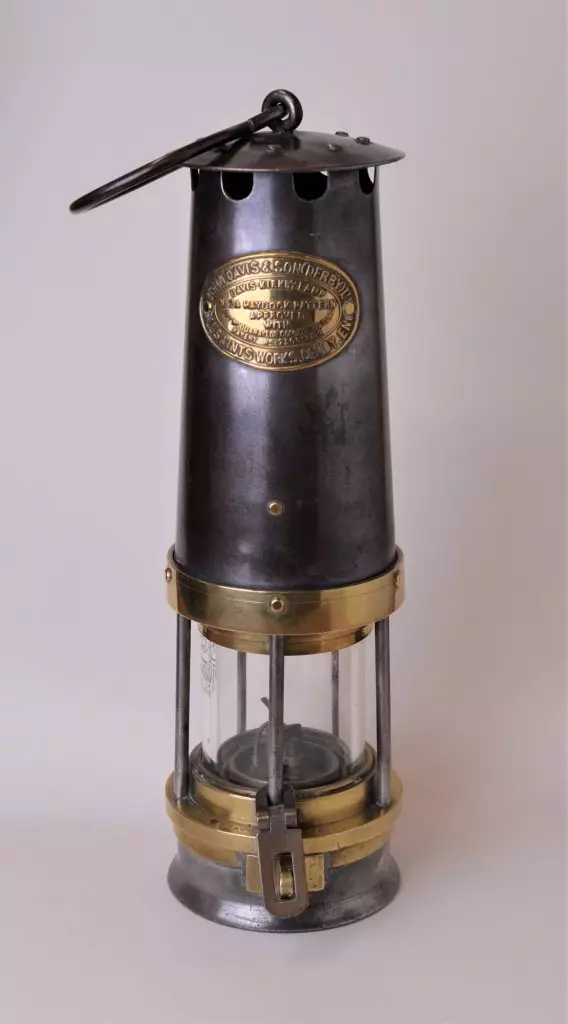 Davis Kirkby Type 2A Haydock Pattern Flame-Safety Lamp