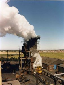 Surface view of Monkton Coke works 1989