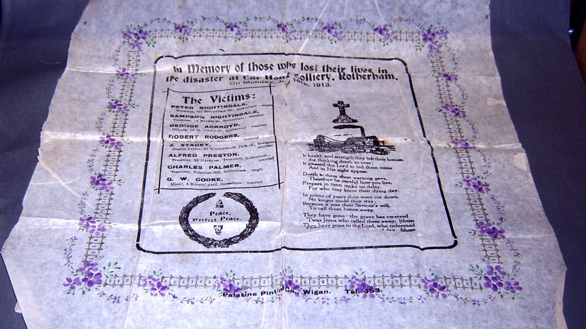 Voices in the Coalshed: Serviette Voices in the Coalshed: Serviette