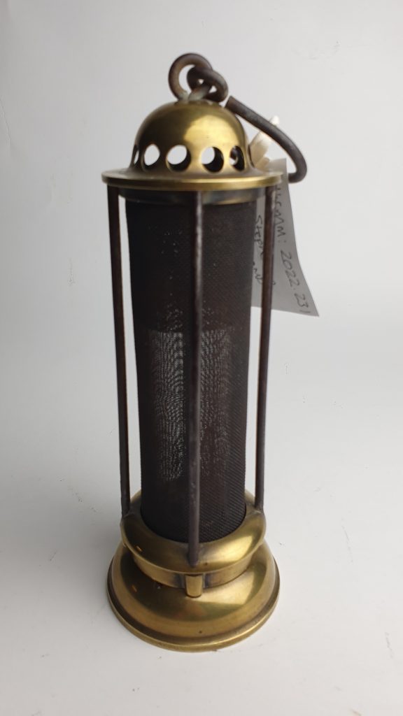 Stephenson Flame-Safety Lamp