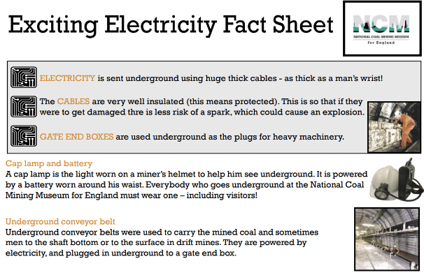 Mining Electricity Factsheet