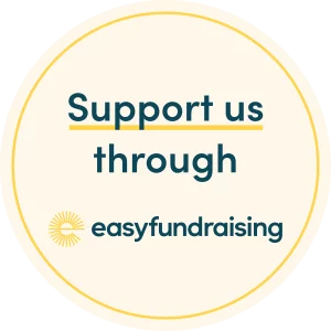 easyfundraising Support Us sticker