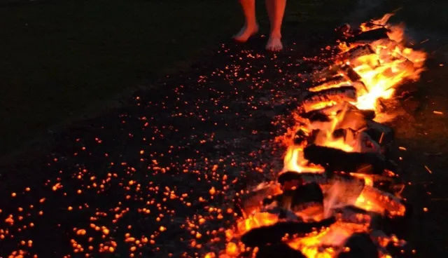 Walking on Hot Coals: Firewalk Challenge